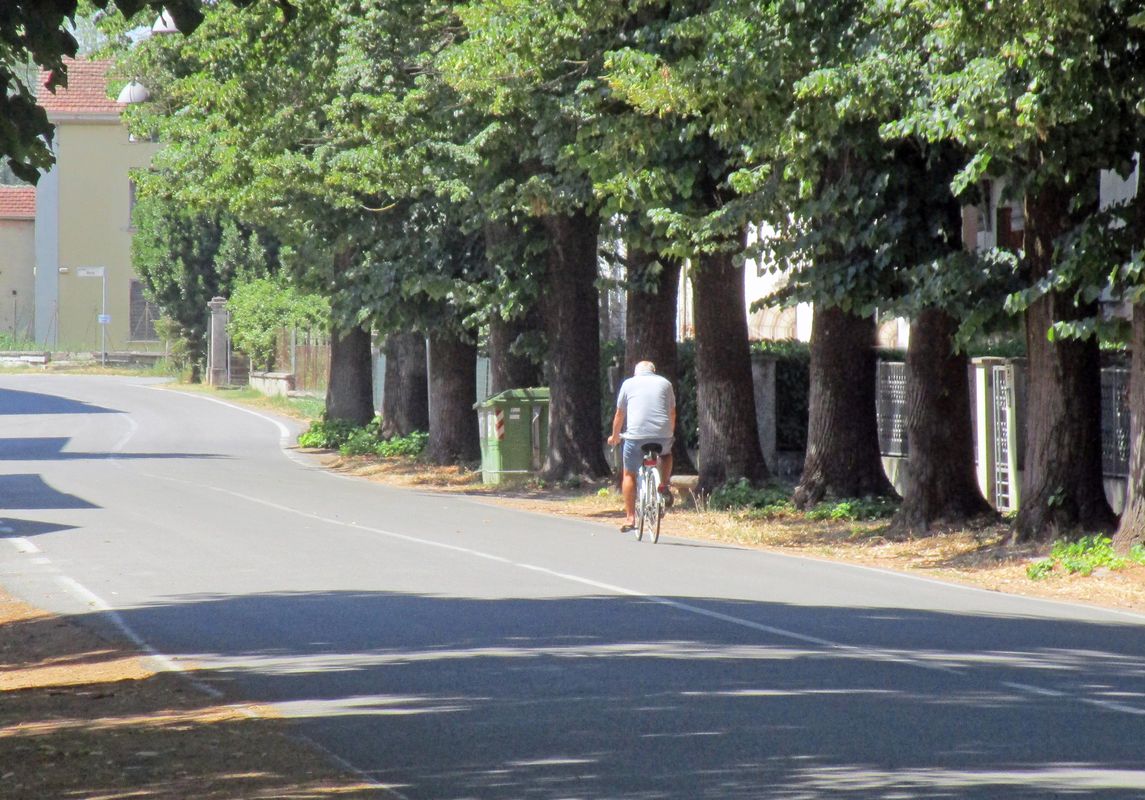 Famiglie in bici, anello delle Rigose a Roccabianca (Pr)