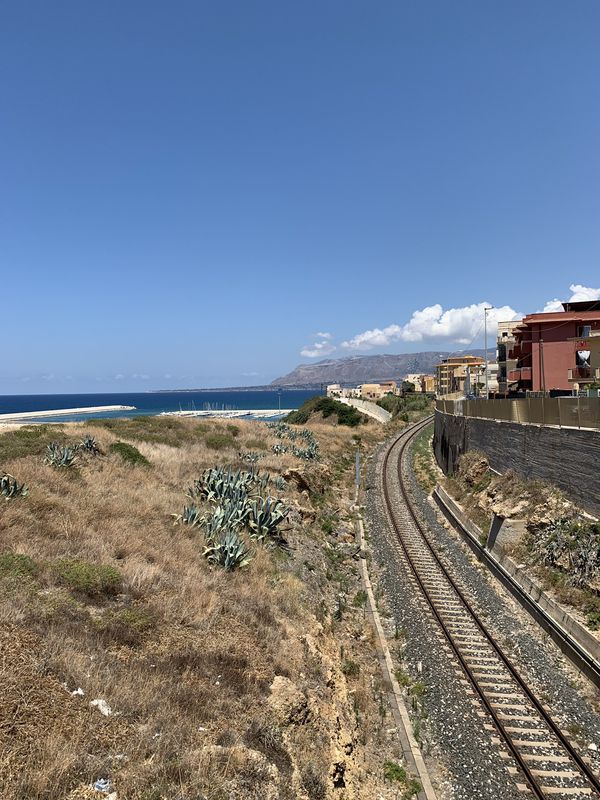 Castellammare nach  Balestrate Porto/Spiaggia u retour