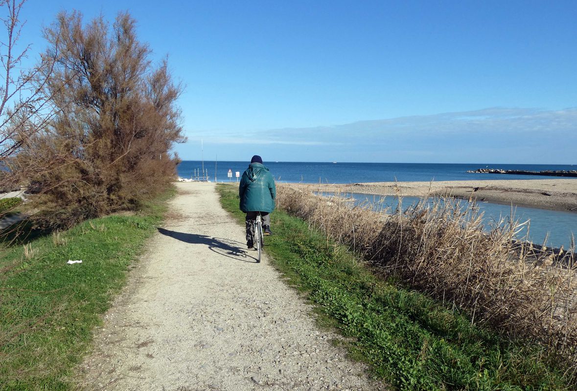 h) 02 RN Ciclabile fiume Conca, Misano - Cattolica
